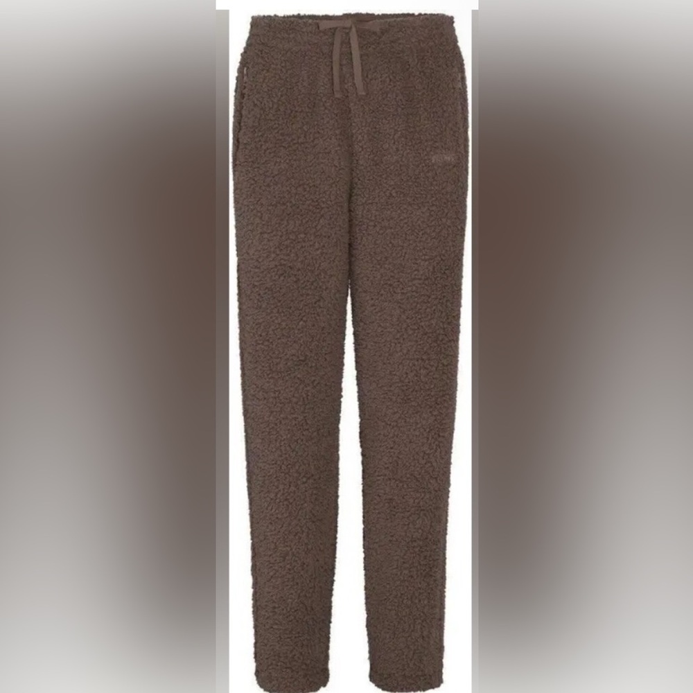 💜 NWT SKIMS Teddy Fleece Joggers - Amethyst - Size S 💜